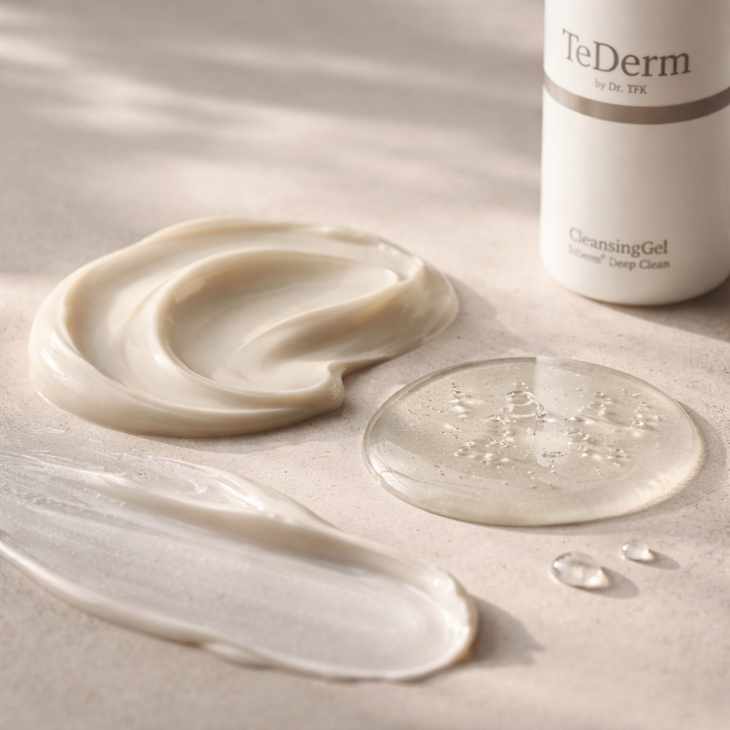 TeDerm CleansingGel ingredients – active ingredient overview texture