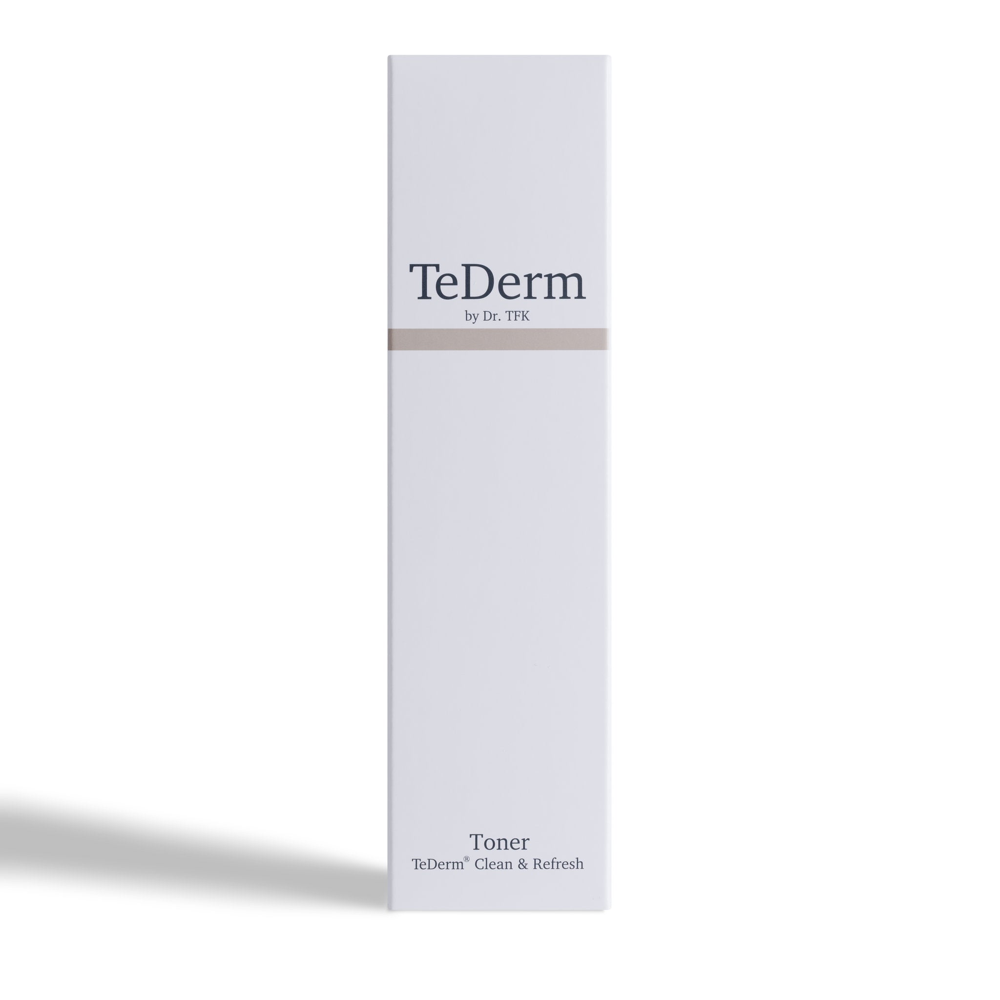 TeDerm Toner back view – ingredients and details